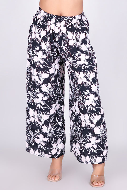 SOFT PETAL MUSE PALAZZO PANTS