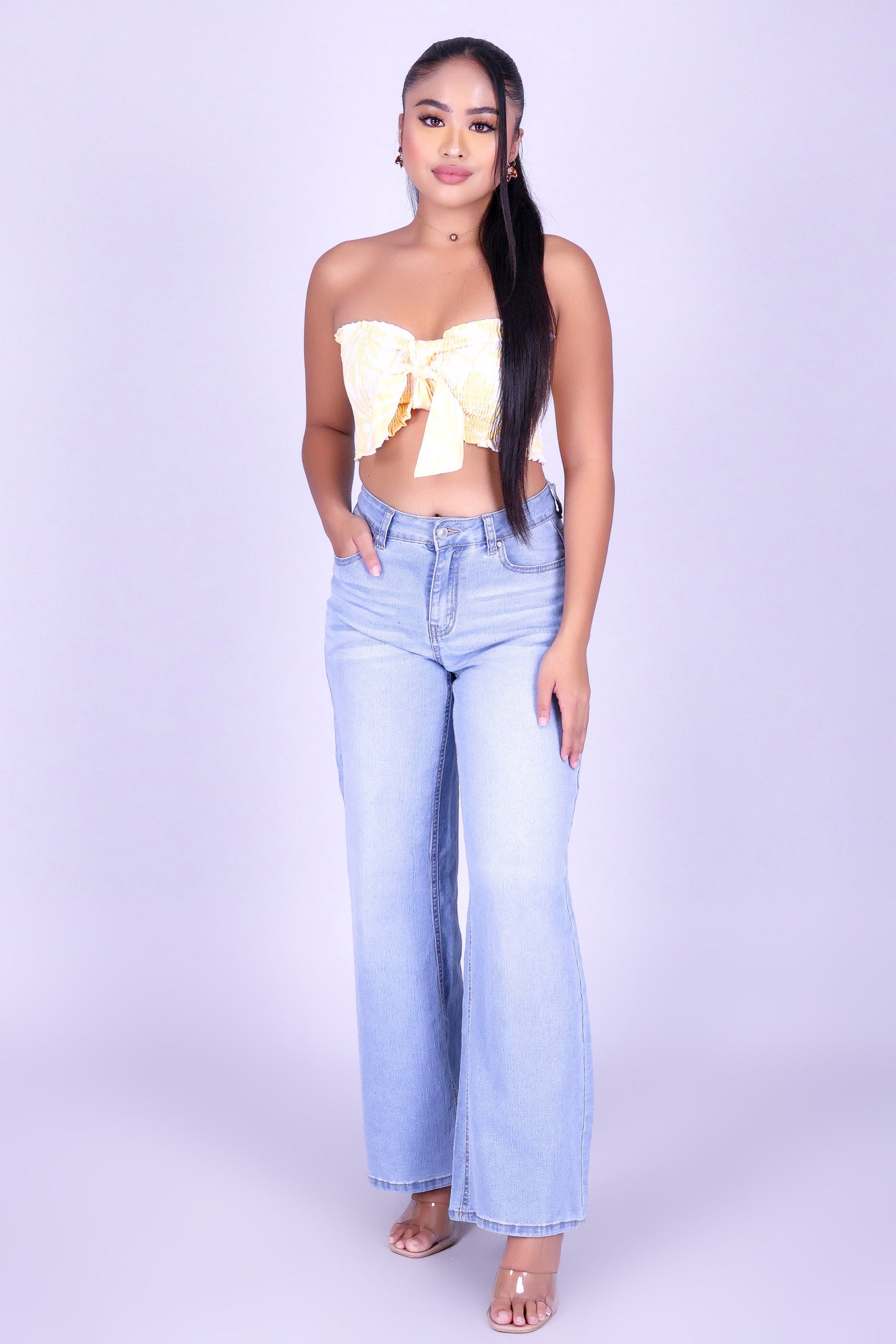 ENDLESS SUMMER SMOCKED TUBE TOP