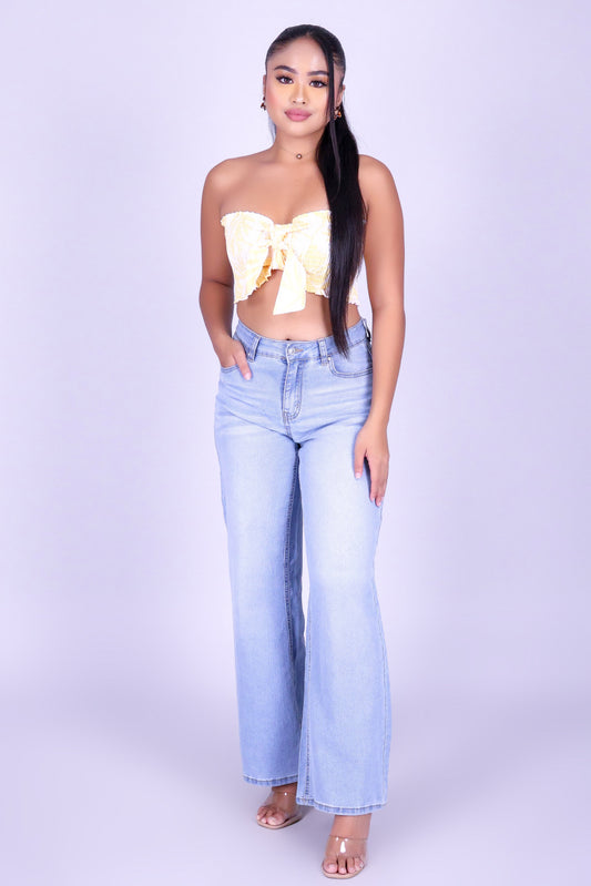 ENDLESS SUMMER SMOCKED TUBE TOP