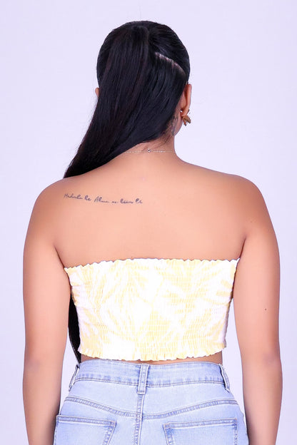 ENDLESS SUMMER SMOCKED TUBE TOP
