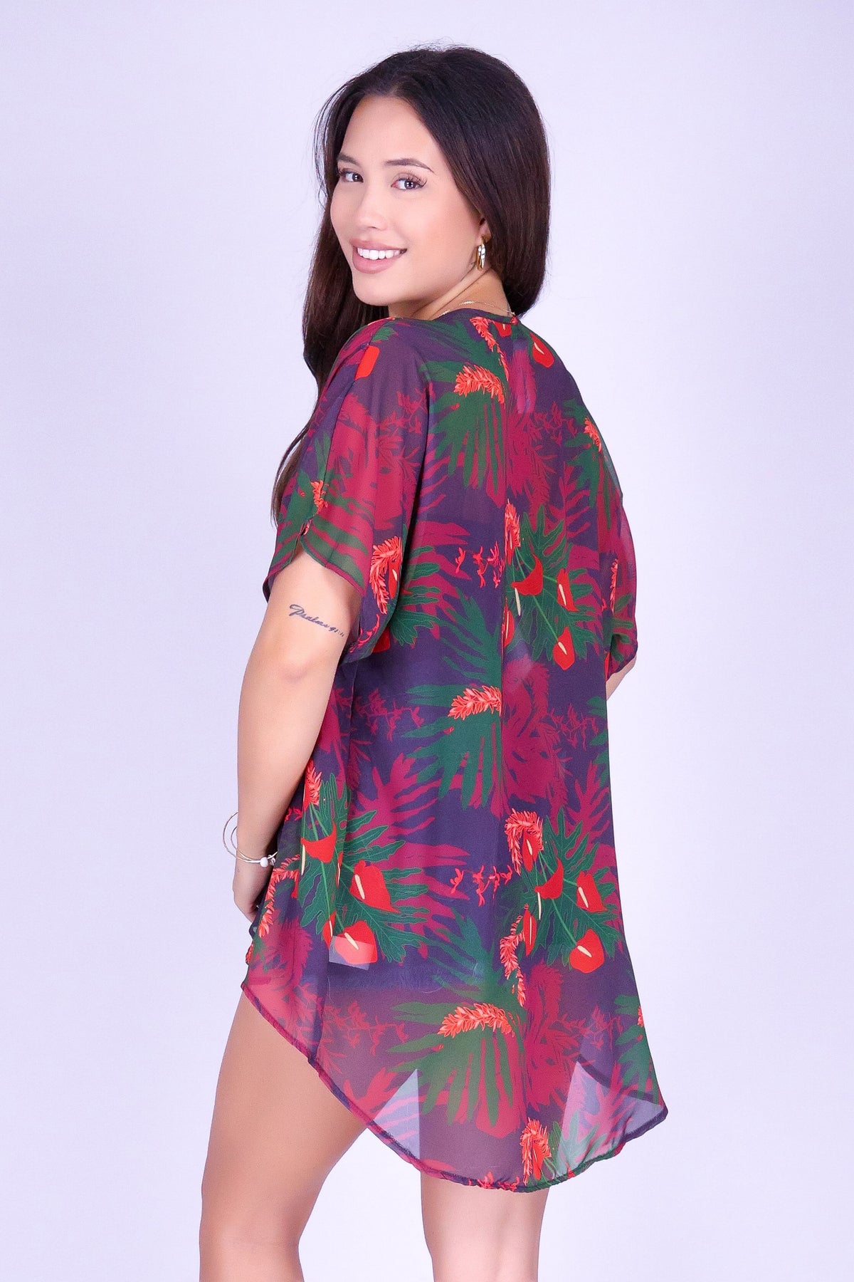LUANA CHIFFON CARDIGAN