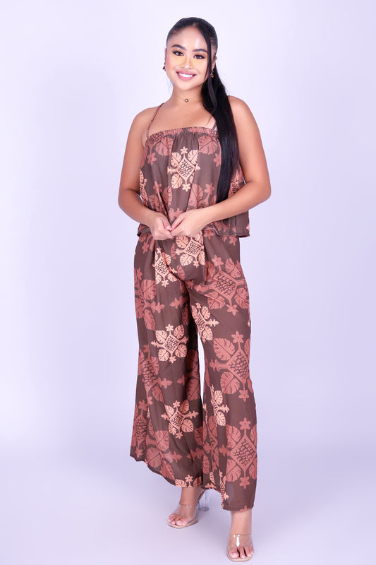 MONSTERA QUILT PANTS