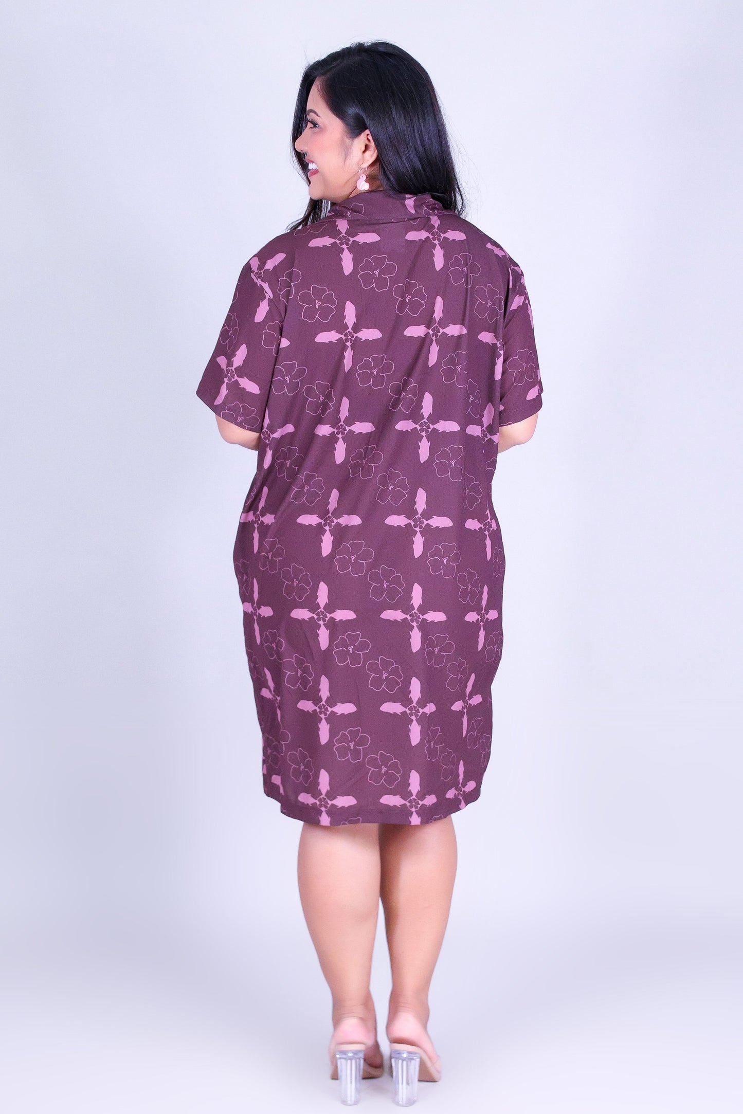 ULUA QUILT BUTTON DOWN DRESS