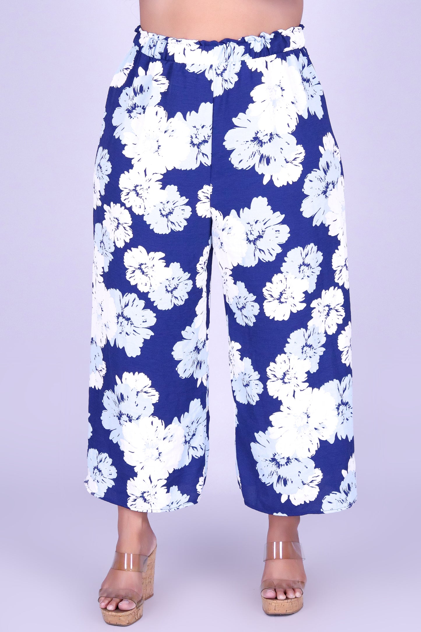 FLORAL VEIL PANTS