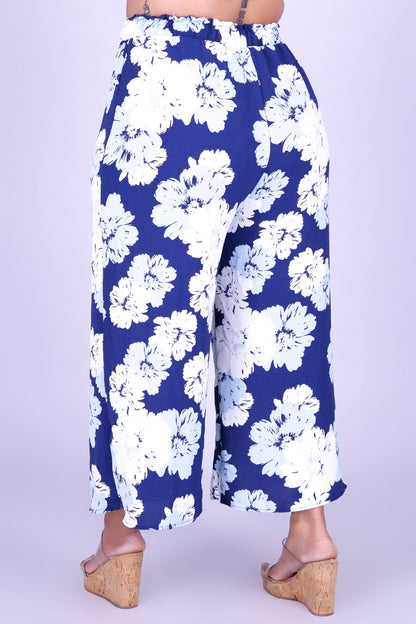 FLORAL VEIL PANTS