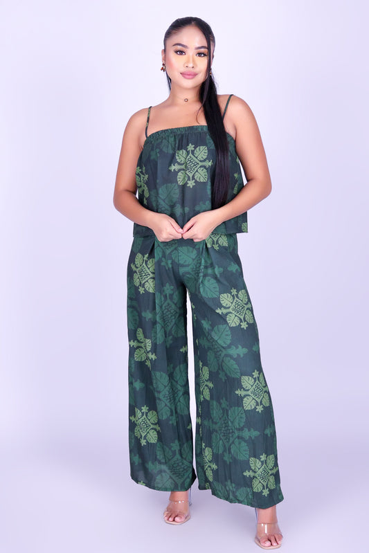 MONSTERA QUILT PANTS