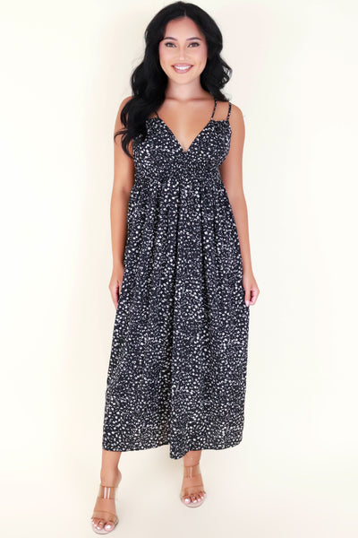 Jeans Warehouse Hawaii - S/L LONG PRINT DRESSES - DREAM COME TRUE DRESS | By PAPERMOON/ B_ENVIED