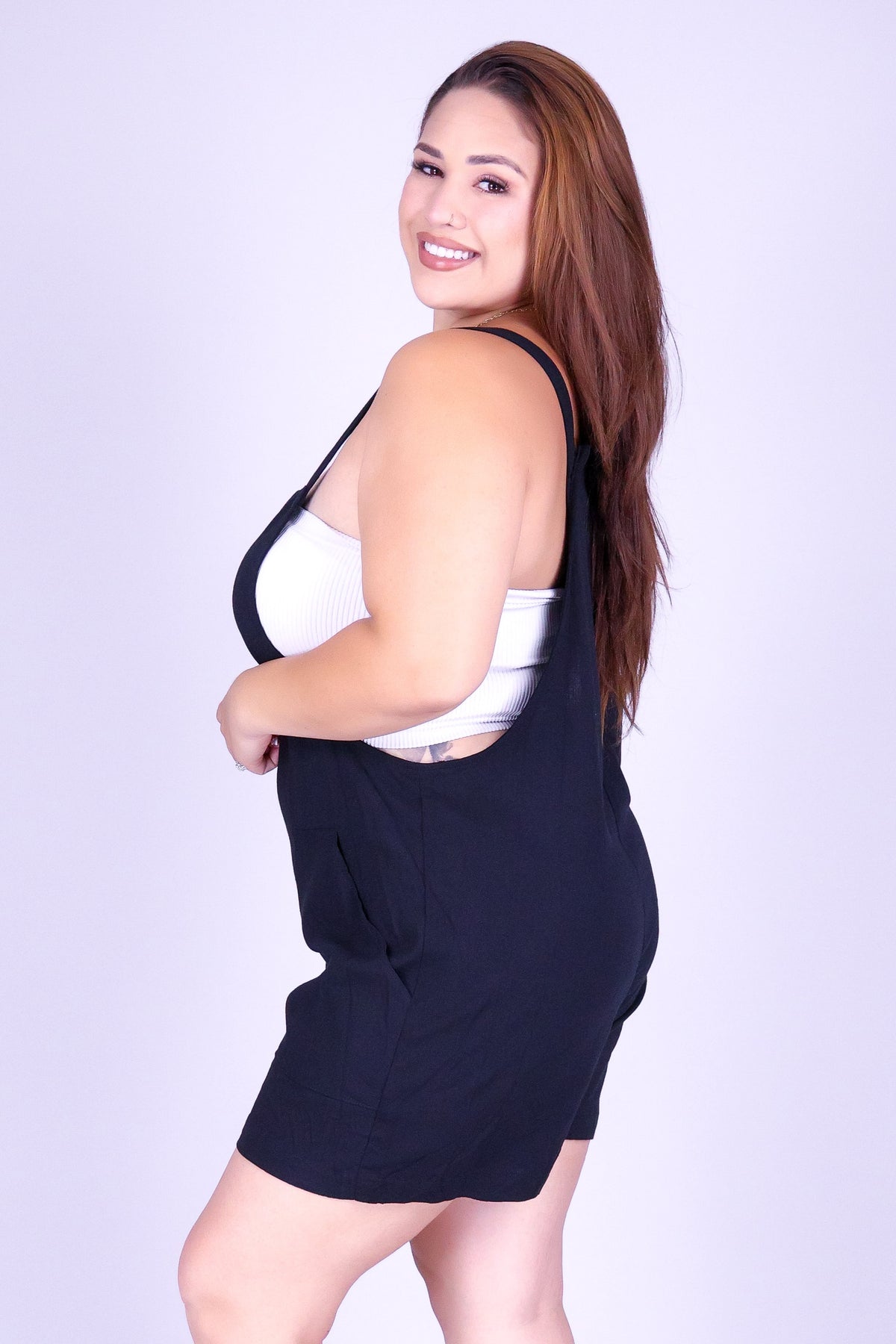GOOD DAYS OVERALL ROMPER