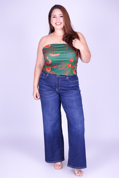 LUANA CROP TUBE TOP