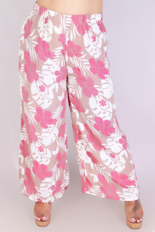 TROPICAL CAPRI PANTS