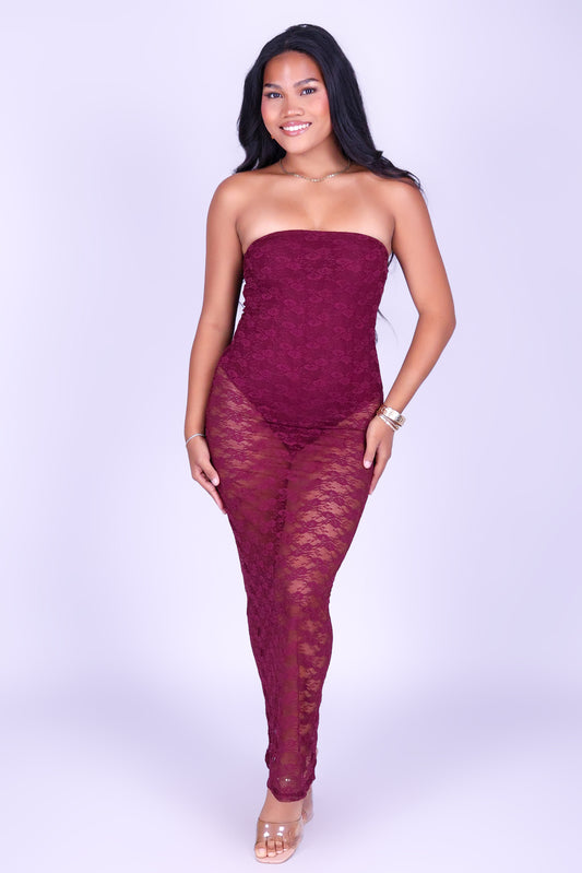 LOVER'S LACE MAXI DRESS
