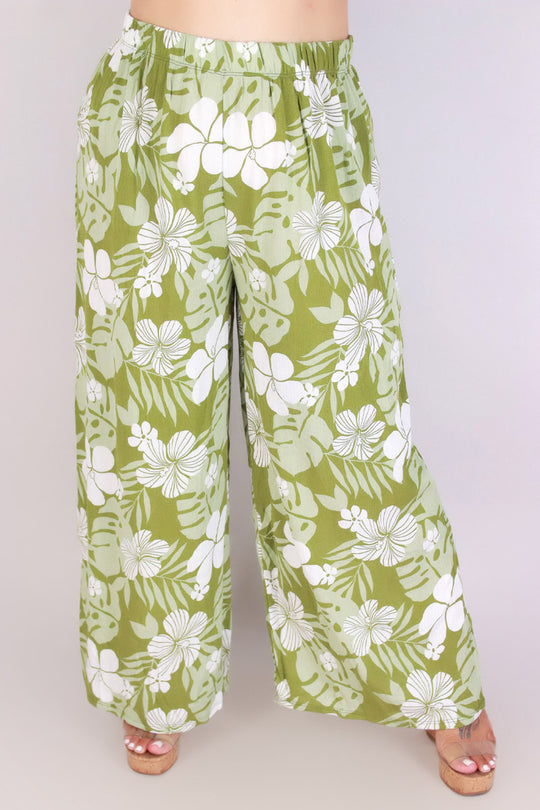 TROPICAL CAPRI PANTS