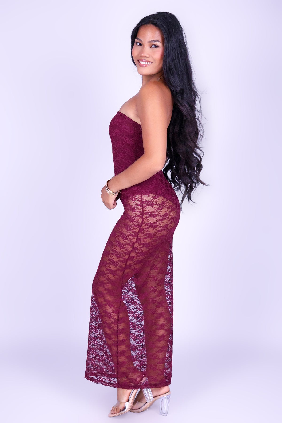 LOVER'S LACE MAXI DRESS