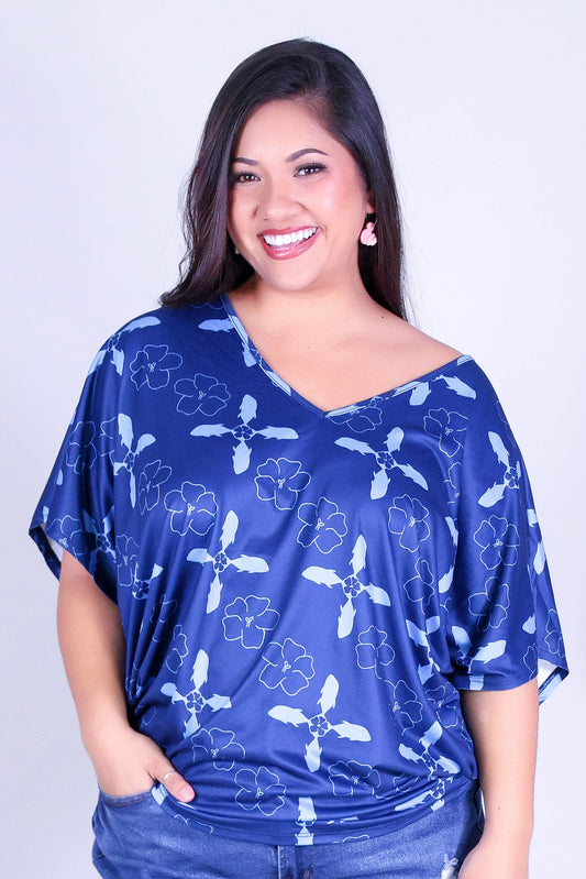 ULUA QUILT DOLMAN TOP