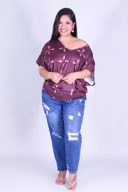 ULUA QUILT DOLMAN TOP