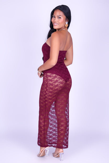 LOVER'S LACE MAXI DRESS