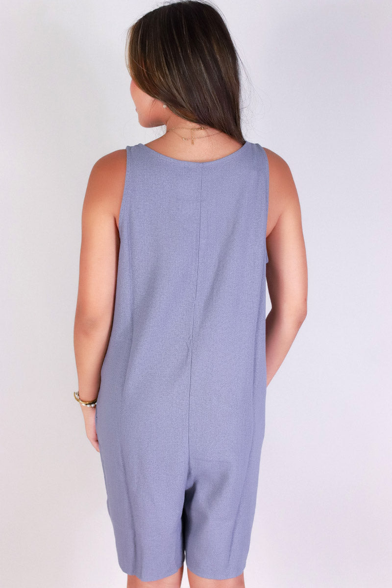Jeans Warehouse Hawaii - SOLID CASUAL ROMPERS - SWAY ME ROMPER | By Detour Apparel Inc.