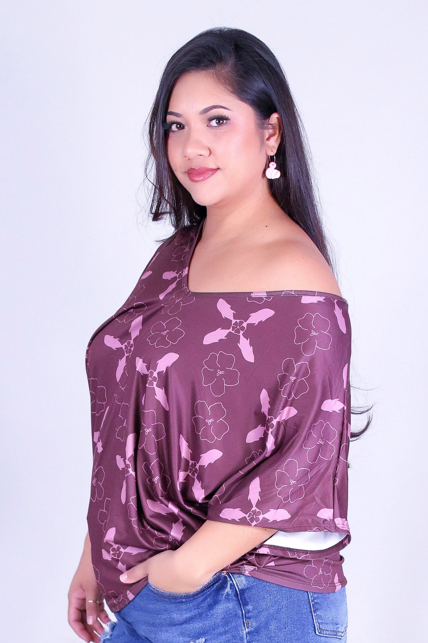 ULUA QUILT DOLMAN TOP