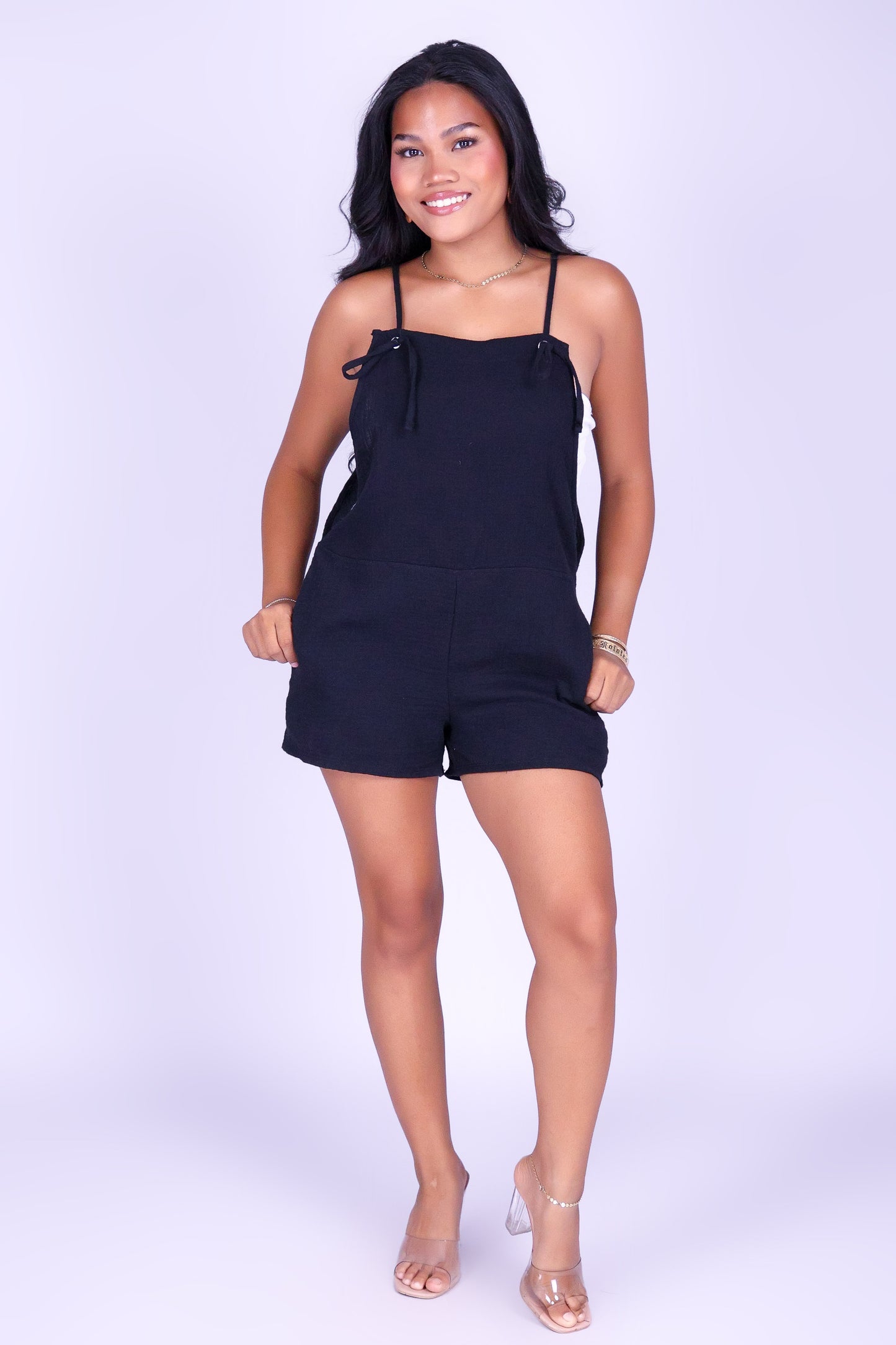 PICK ME OVERALL ROMPER