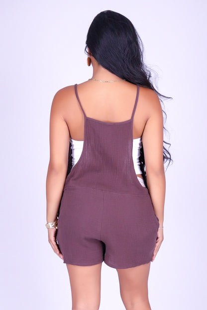 PICK ME SHORTALL ROMPER