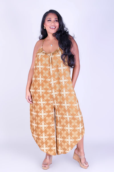 ULU QUILT NO WAIST JUMPSUIT
