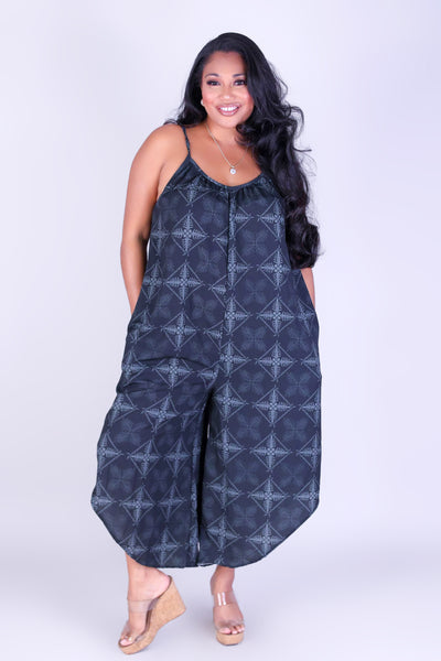 ULU QUILT NO WAIST JUMPSUIT
