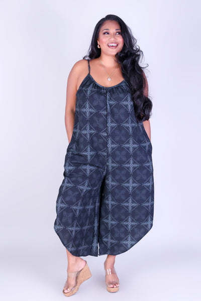 ULU QUILT NO WAIST JUMPSUIT