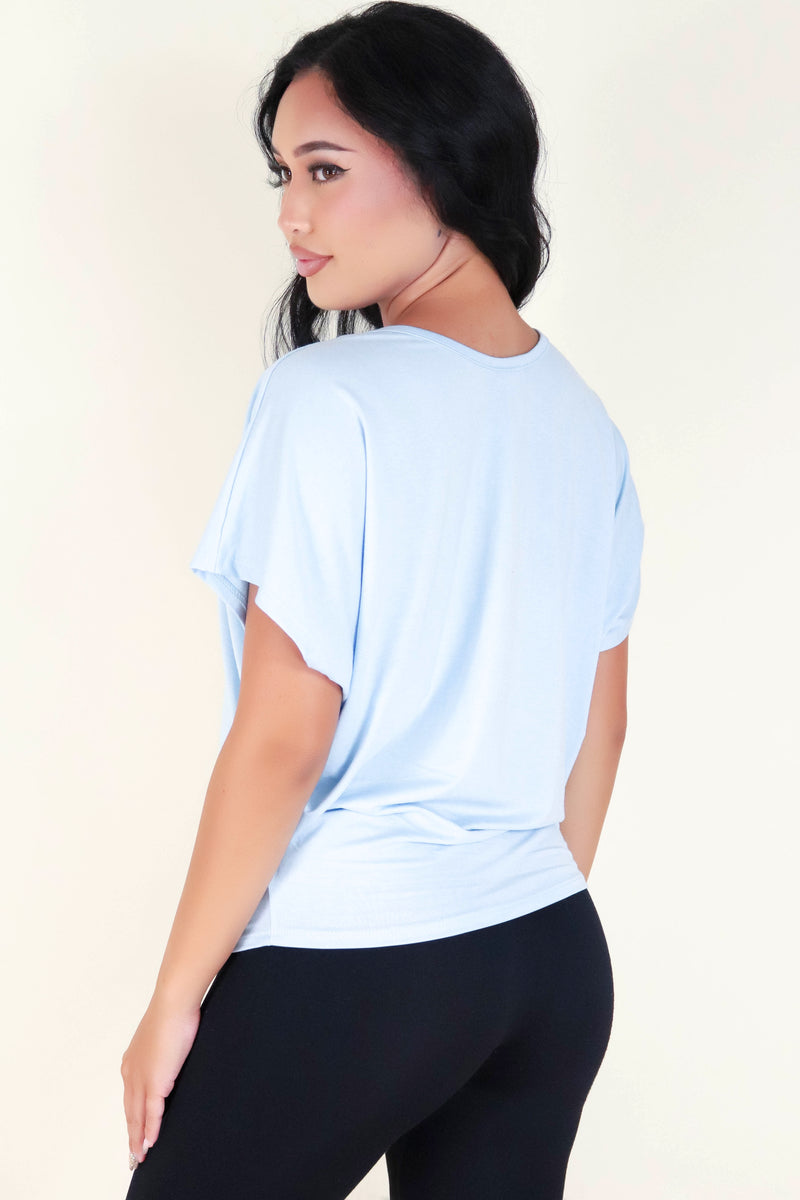 Jeans Warehouse Hawaii - SS CASUAL SOLID - SAIL AWAY TOP | By ADARA