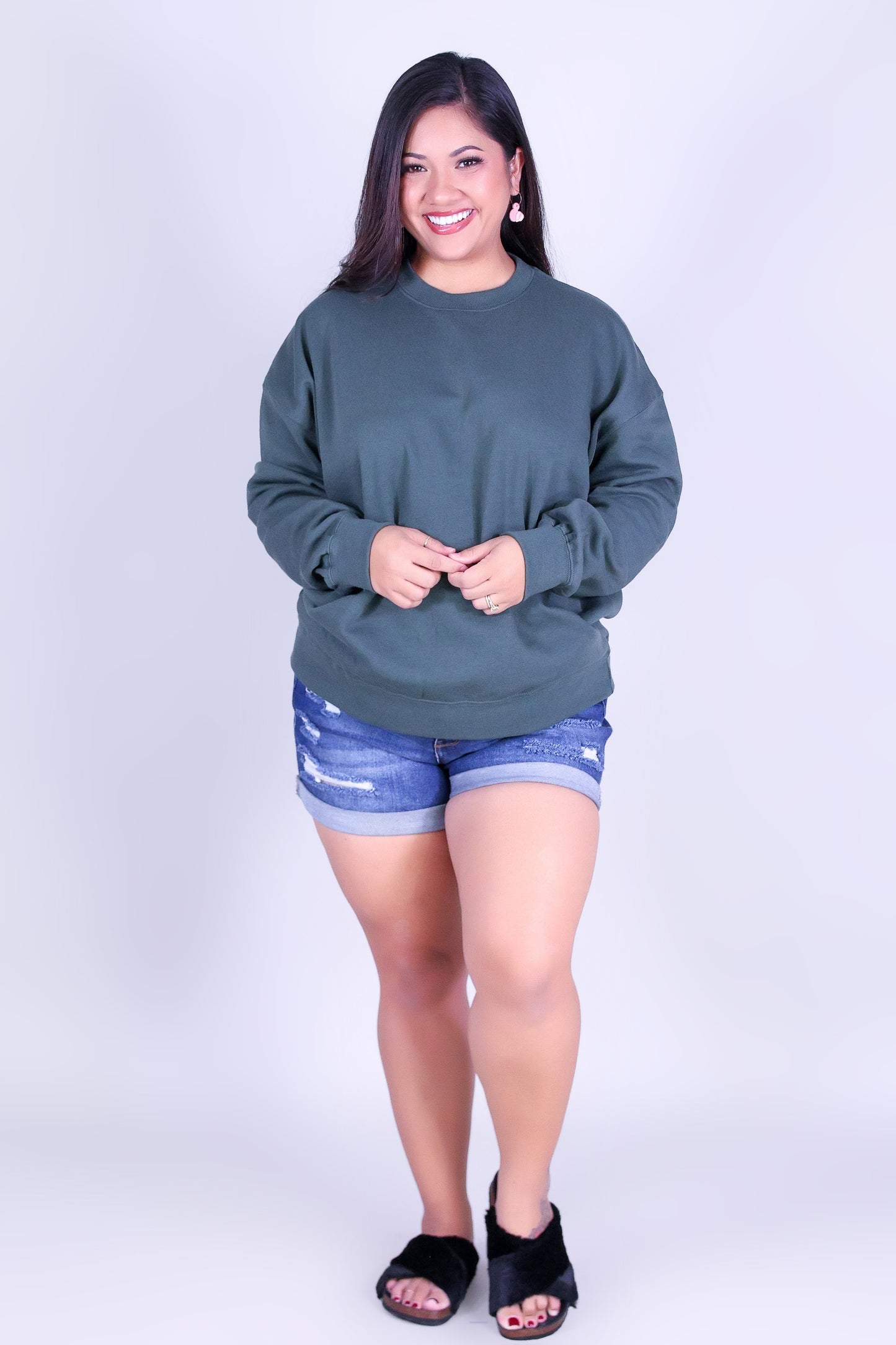 DOWNTIME FLEECE SWEATER