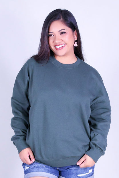 DOWNTIME FLEECE SWEATER