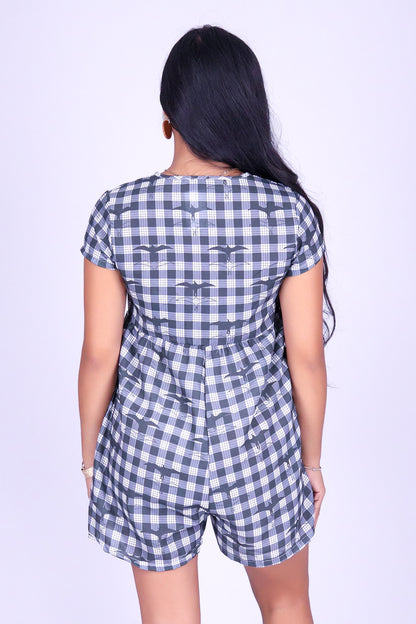 IWA PALAKA BUTTON DOWN ROMPER