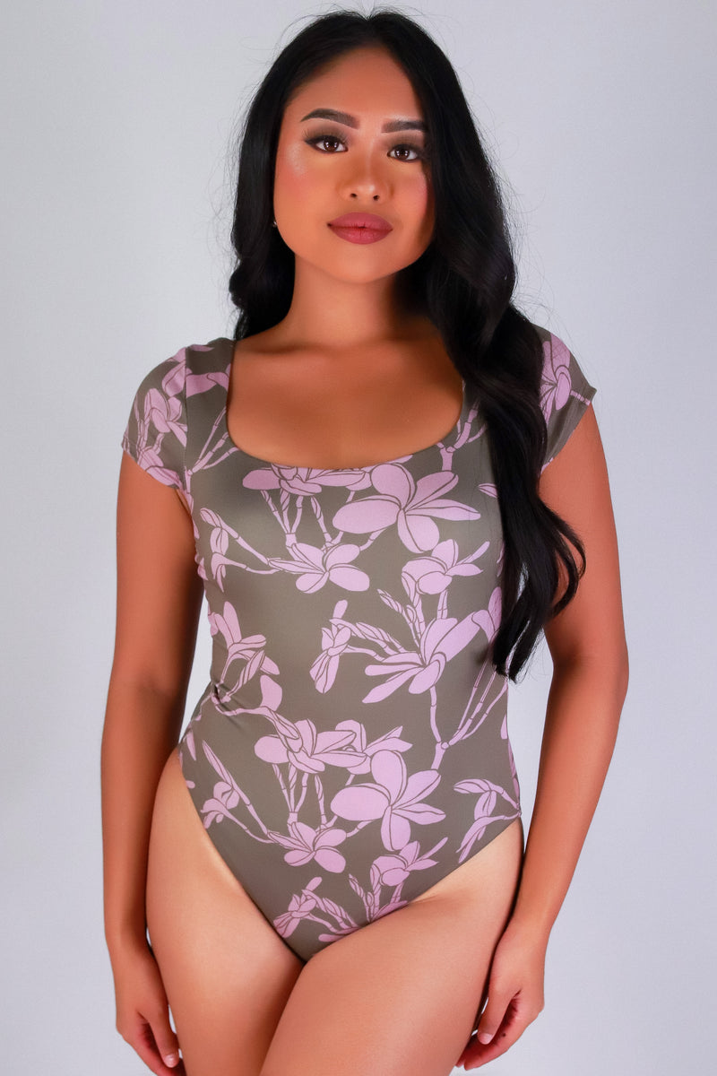 PLUMERIA TREE BODYSUIT