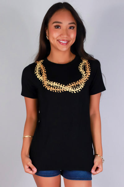 Jeans Warehouse Hawaii - S/S SCREEN - PUAKENIKENI TWIST LEI | By LUZ
