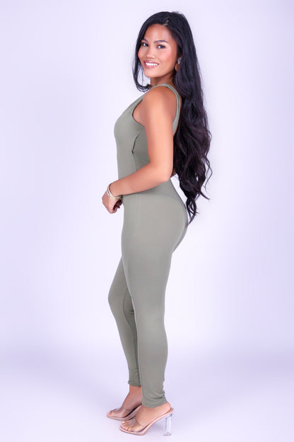 NO TURNING BACK CATSUIT JUMPSUIT