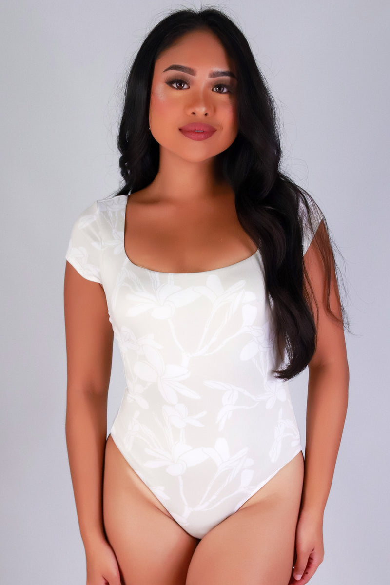 PLUMERIA TREE BODYSUIT