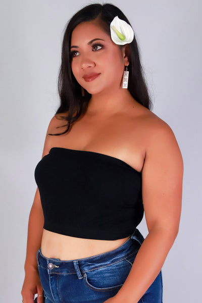 Jeans Warehouse Hawaii - PLUS BASIC BANDEAU TOPS - PRETTY BARE BANDEAU | By K. LEE