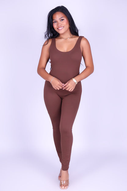 NO TURNING BACK CATSUIT JUMPSUIT