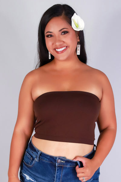 Jeans Warehouse Hawaii - PLUS BASIC BANDEAU TOPS - PRETTY BARE BANDEAU | By K. LEE