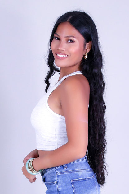 ACTIVE EDGE CROP RACERBACK TANK