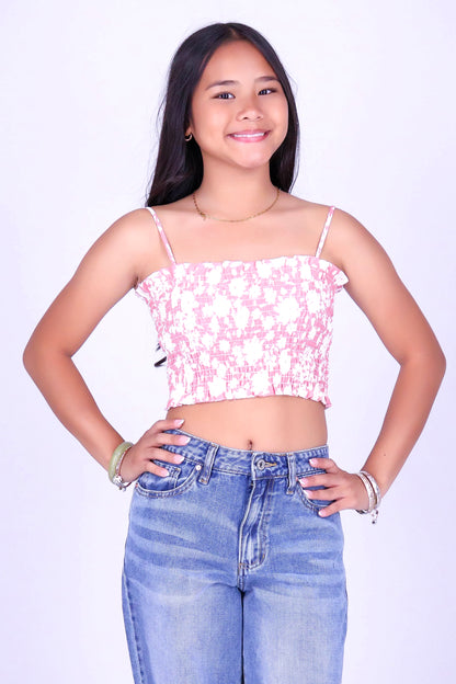 PETAL IN BLOOM TOP | KIDS SIZE 4T-12