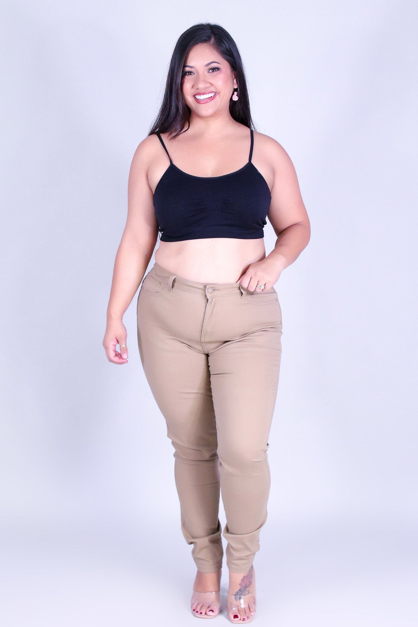 MEET ME DENIM CAPRI'S