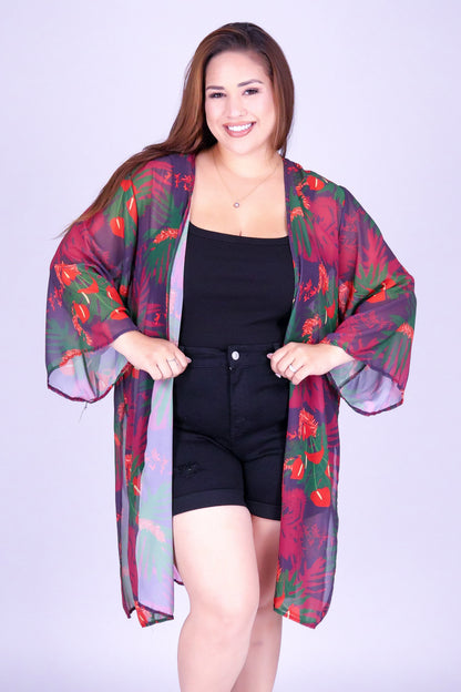 LUANA CHIFFON CARDIGAN