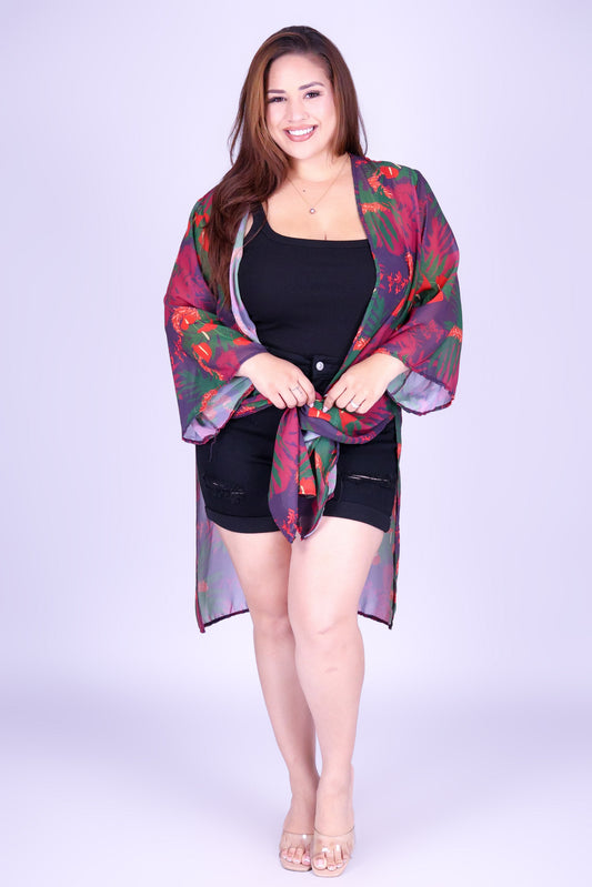 LUANA CHIFFON CARDIGAN