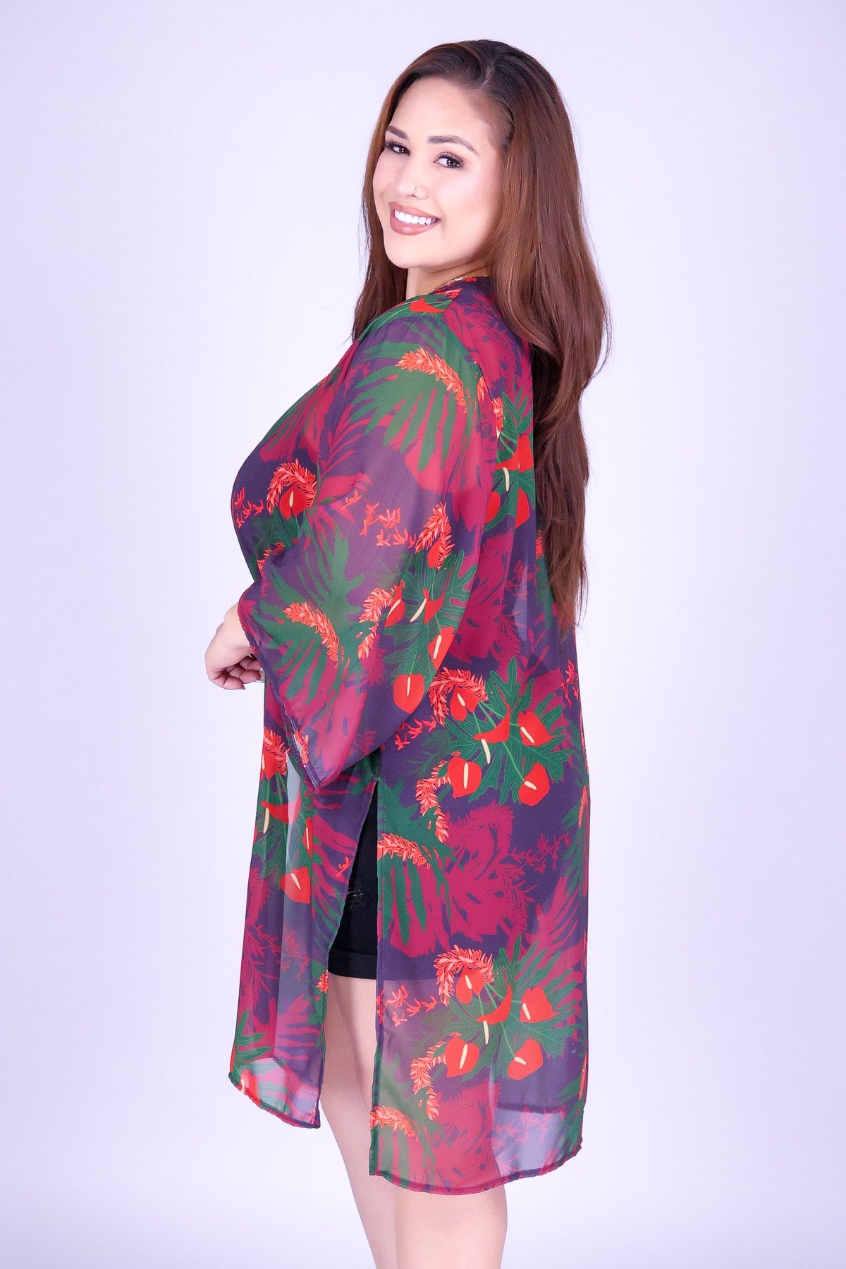LUANA CHIFFON CARDIGAN