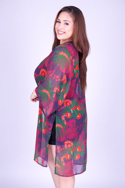 LUANA CHIFFON CARDIGAN