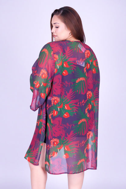LUANA CHIFFON CARDIGAN