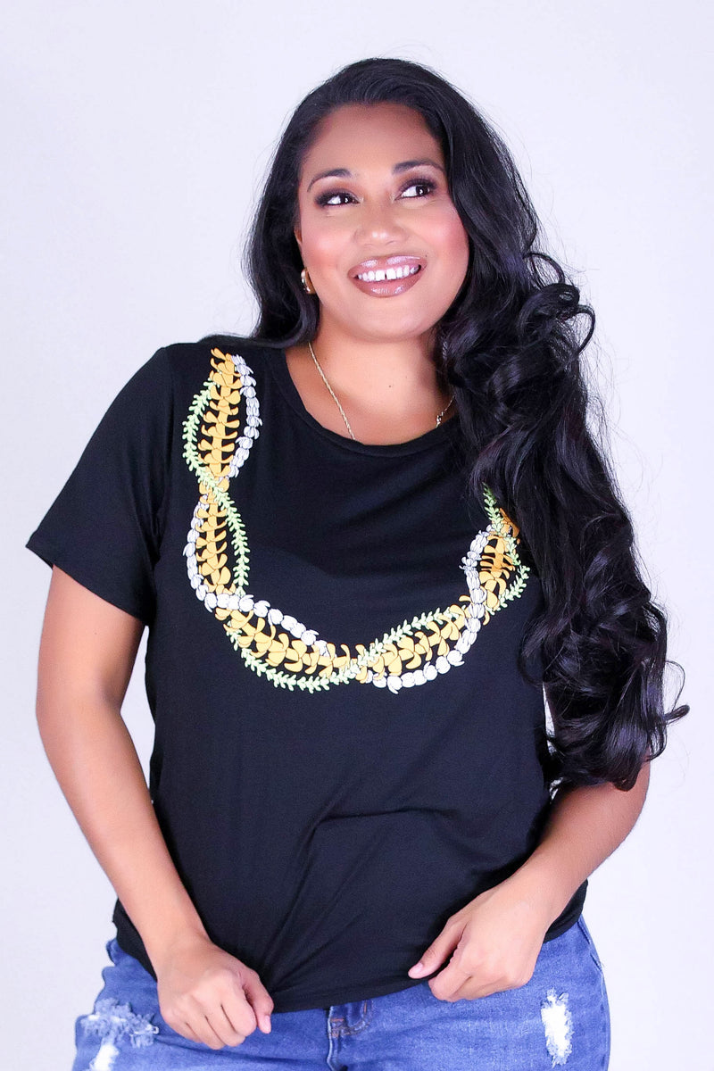 INTERTWINED LEI TEE