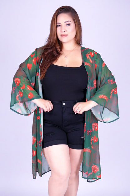 LUANA CHIFFON CARDIGAN