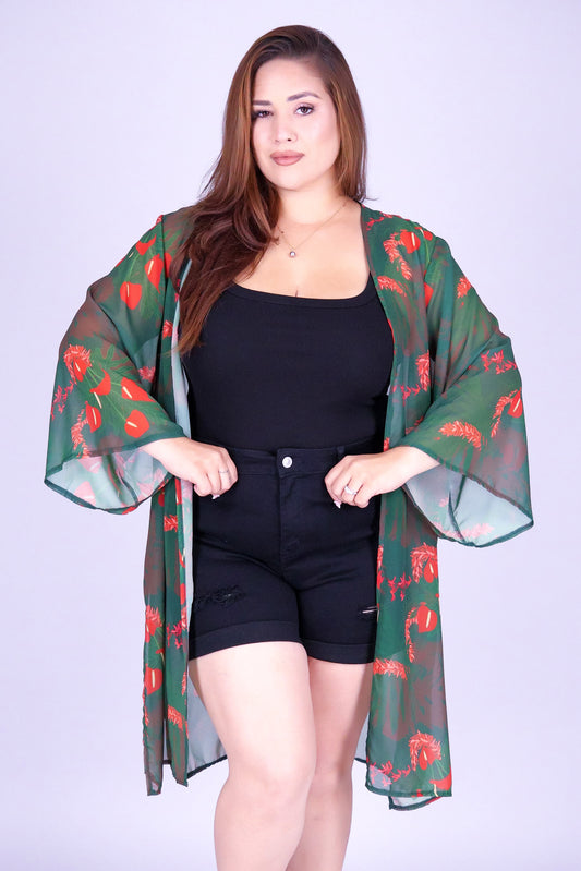 LUANA CHIFFON CARDIGAN