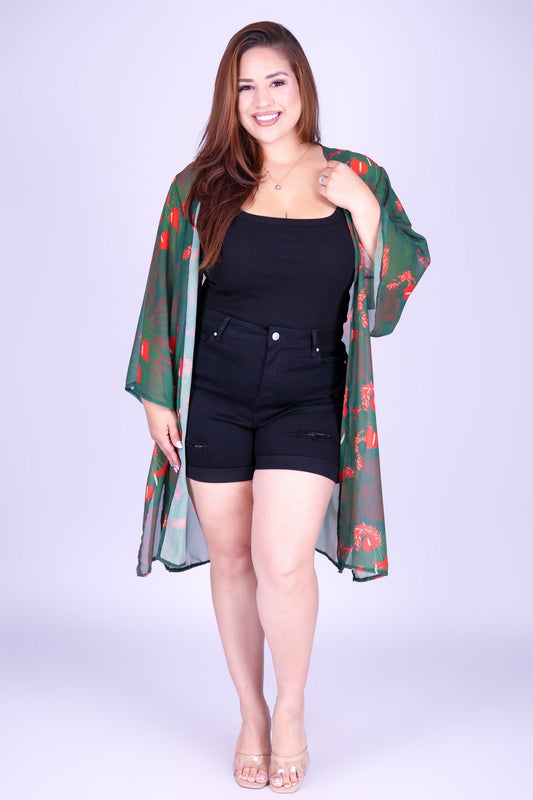 LUANA CHIFFON CARDIGAN
